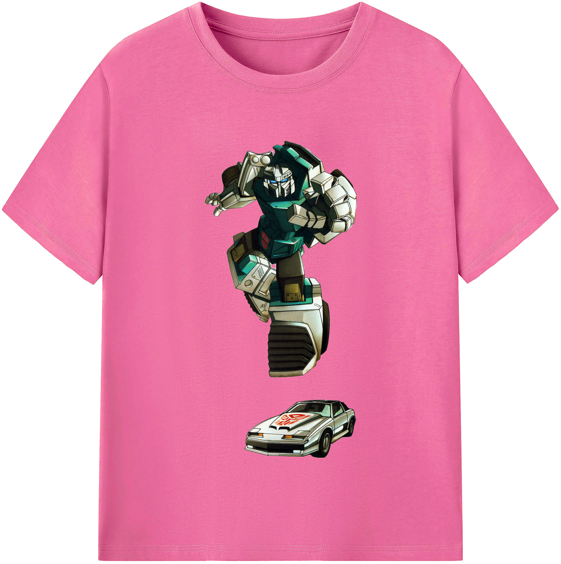 （画像用）  レディースカジュアルプリントTシャツ（綿100％）
